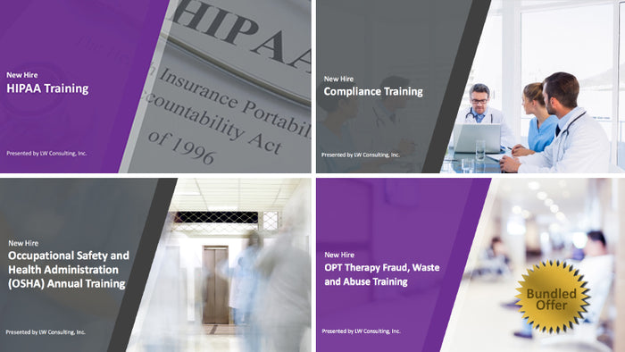 New Hire Series [Bundle]: Training for Outpatient Therapy Providers
